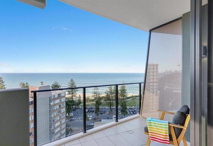 شقة 3 غرف مطلة على البحر, Ambience On Burleigh Beach