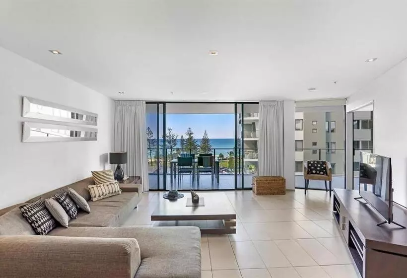 آپارتمان 1 خوابه با چشم‌انداز دریا, Ambience On Burleigh Beach