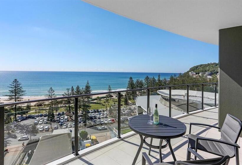 آپارتمان ممتاز دوخوابه رو به دریا, Ambience On Burleigh Beach