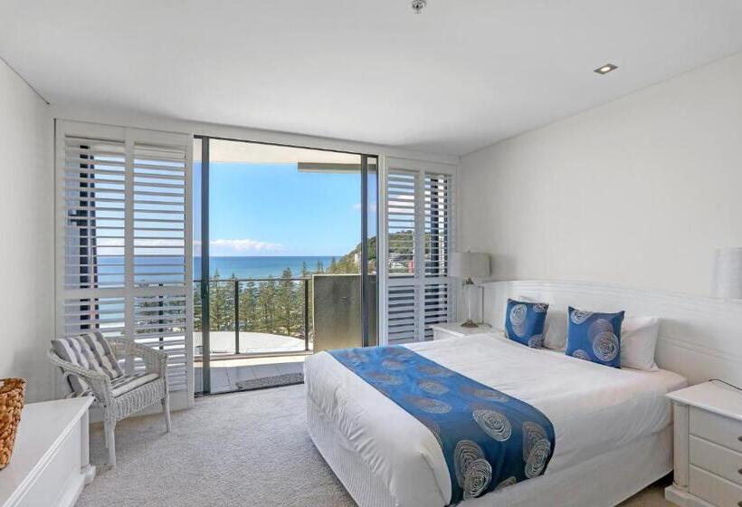 شقة سوبيريور من 3 غرف نوم مطلة على البحر, Ambience On Burleigh Beach