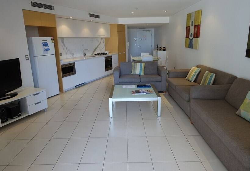 شقة ديلوكس غرفة واحدة, Ambience On Burleigh Beach