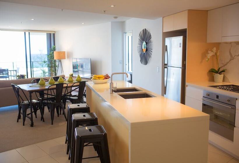 شقة غرفة واحدة مطلة على البحر, Ambience On Burleigh Beach