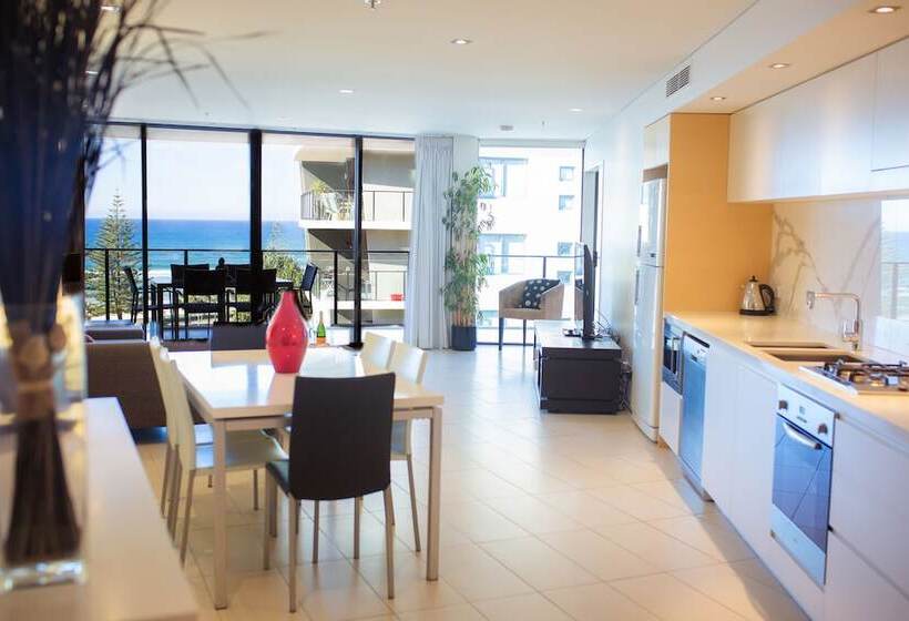 شقة غرفة واحدة مطلة على البحر, Ambience On Burleigh Beach