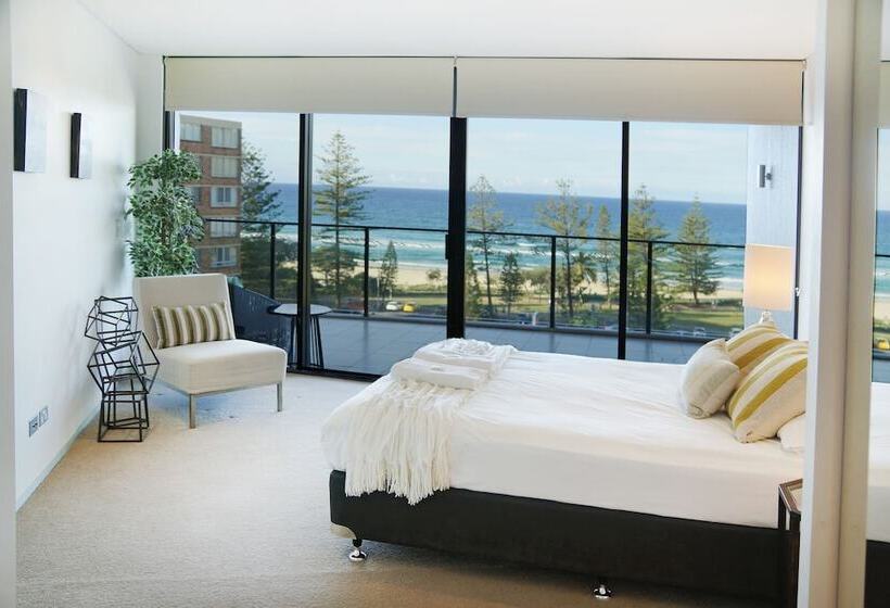 شقة غرفة واحدة مطلة على البحر, Ambience On Burleigh Beach