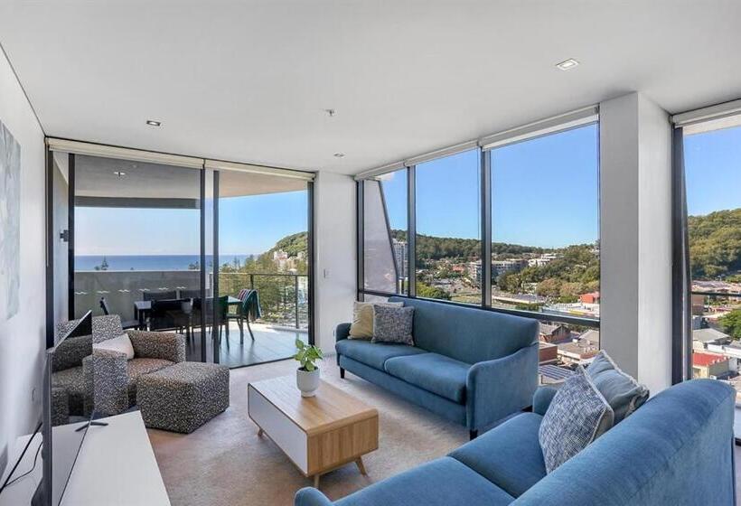 شقة غرفتين مطلة على البحر, Ambience On Burleigh Beach