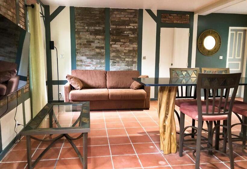 Apartament 1 Sypialnia Parter, Eclipse Belle Etoile Appart Hôtel