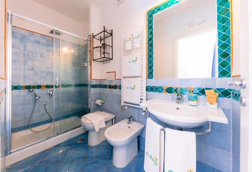 اتاق استاندارد با بالکن و چشم‌انداز دریا, Al Borgo Torello