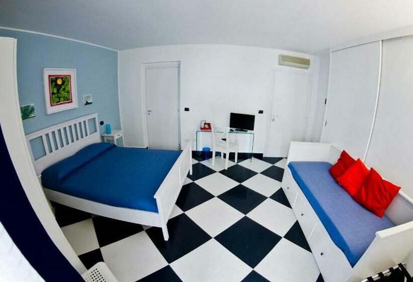 带阳台标准四人间, Casa Galati