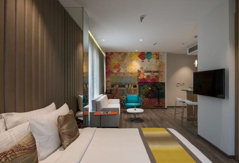 סטודיו סטנדרט, מיטה זוגית, Eastin Residences Vadodara