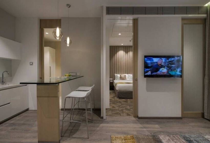 סטודיו סטנדרט, מיטה זוגית, Eastin Residences Vadodara