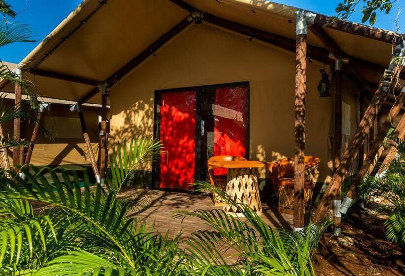 标准房带园景, Serenity Authentic Glamping Tulum