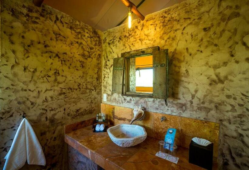 带大床的标准间, Serenity Authentic Glamping Tulum