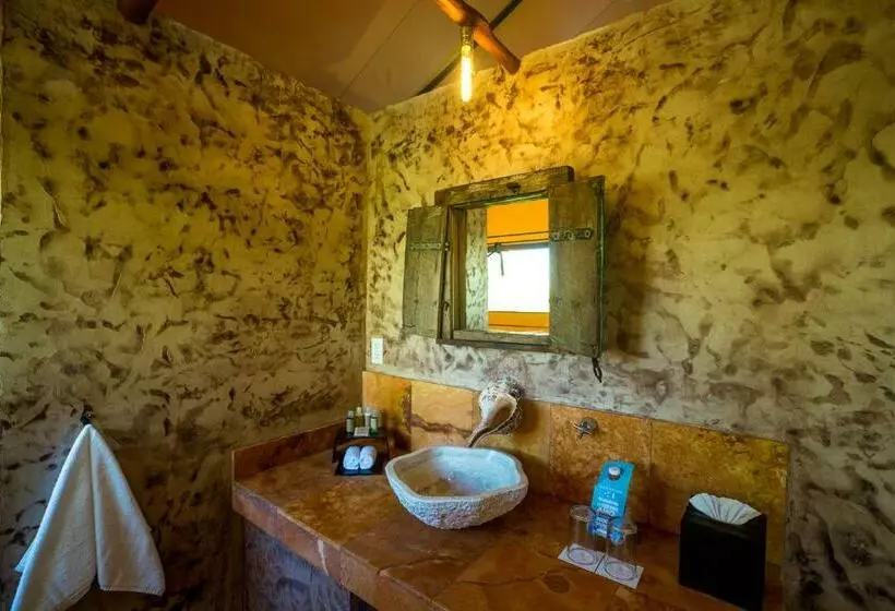 キングサイズベッドのスタンダードルーム, Serenity Authentic Glamping Tulum