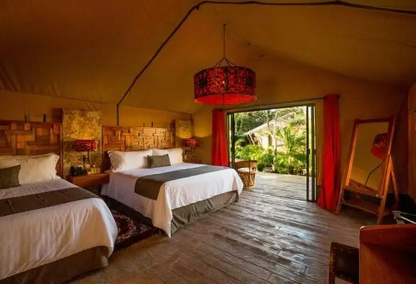 ガーデンビュースタンダードルーム, Serenity Authentic Glamping Tulum