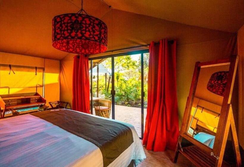 带大床的标准间, Serenity Authentic Glamping Tulum