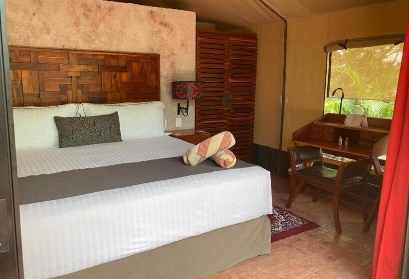 キングサイズベッドのスタンダードルーム, Serenity Authentic Glamping Tulum
