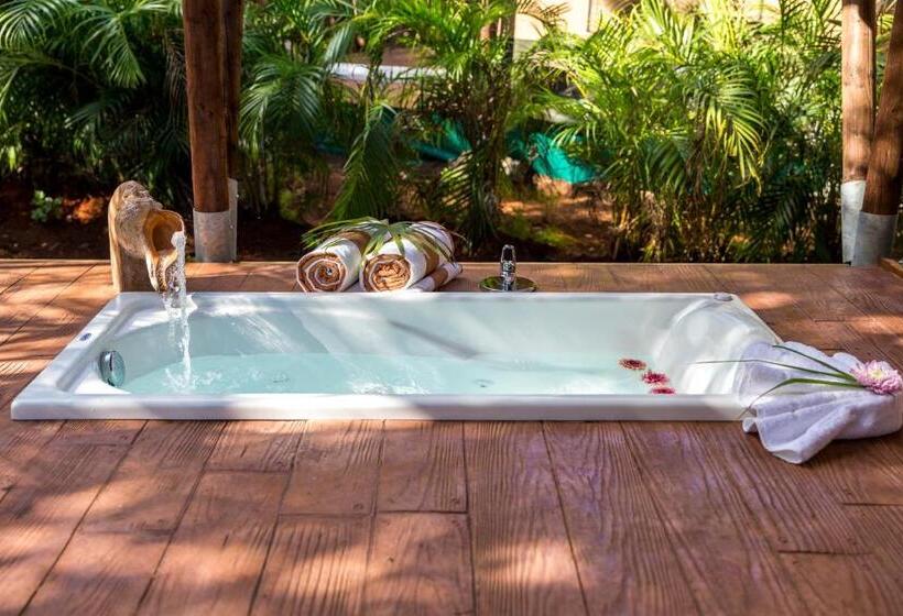 带大床的标准间, Serenity Authentic Glamping Tulum