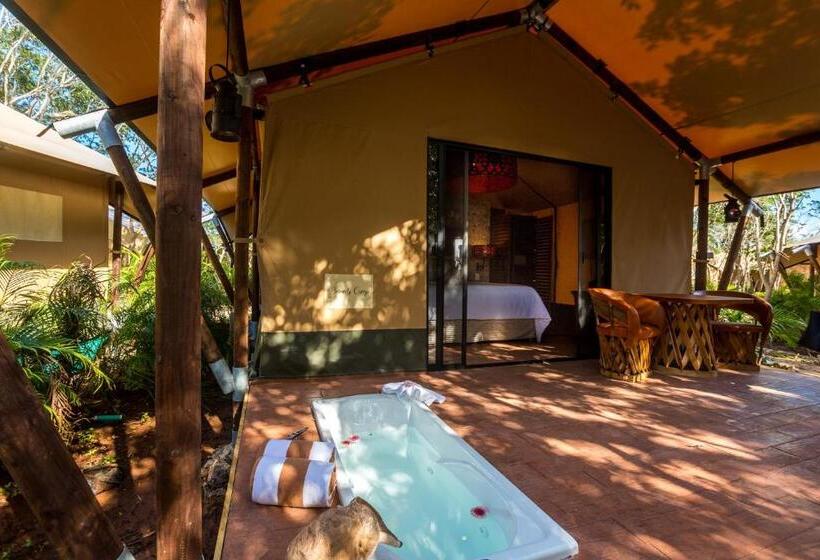 带大床的标准间, Serenity Authentic Glamping Tulum