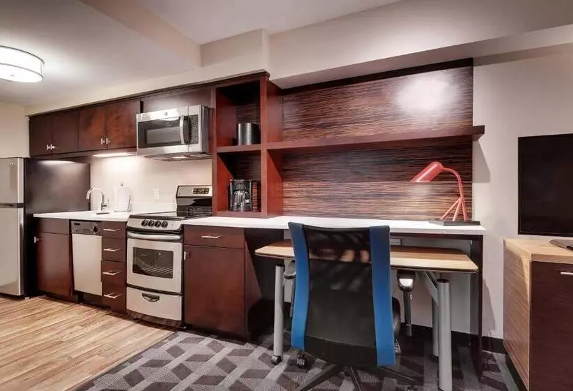 クイーンサイズベッドのスイートルーム, Towneplace Suites By Marriott Austin Parmer/tech Ridge