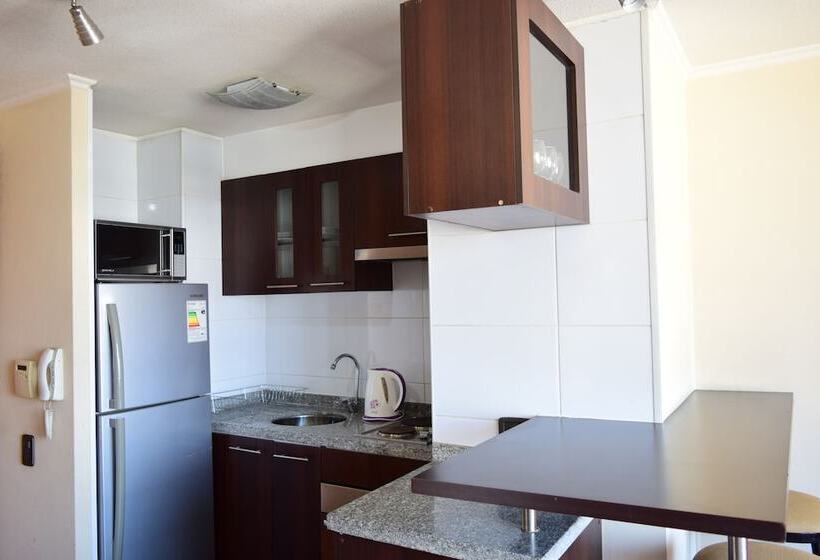 침실 1개 수피리어 아파트, Santiago Backpackers