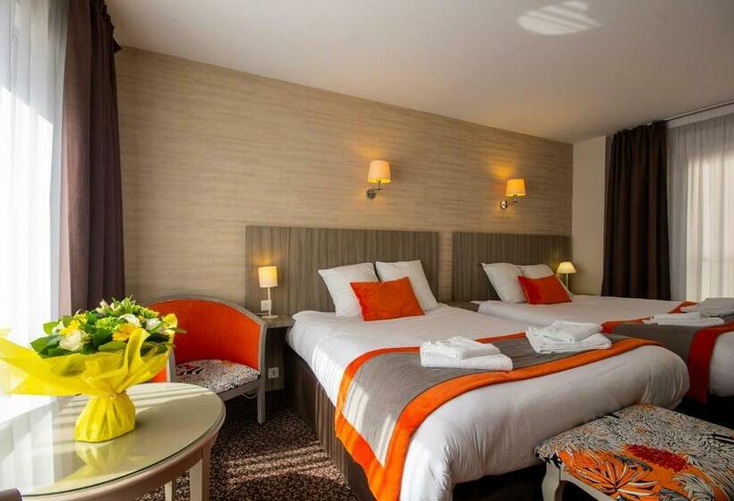 패밀리 룸, De La Gare Troyes Centre