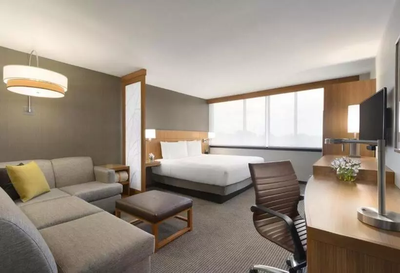 キングサイズベッドのスタンダードルーム, Hyatt Place Chicago Ohare Airport