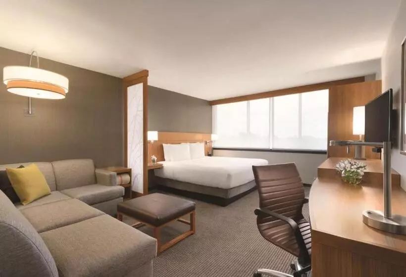 キングサイズベッドのスタンダードルーム, Hyatt Place Chicago Ohare Airport
