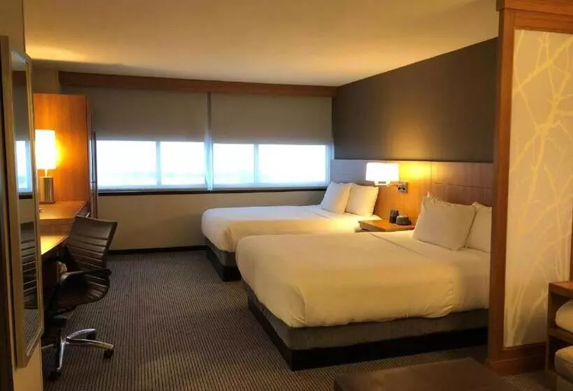 ２ダブルベッドのスタンダードルーム, Hyatt Place Chicago Ohare Airport