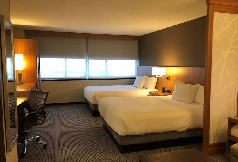 ２ダブルベッドのスタンダードルーム, Hyatt Place Chicago Ohare Airport