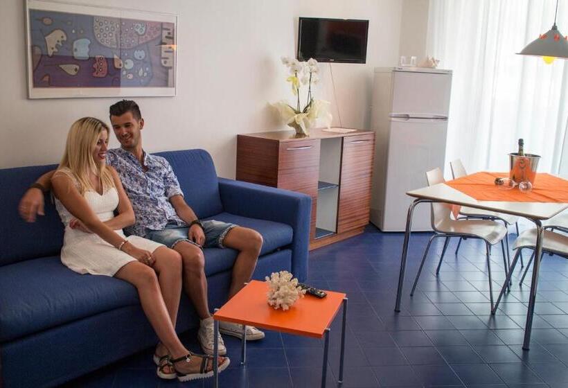 Апартаменты 1 Спальня с Балконом, Residence Adriatico