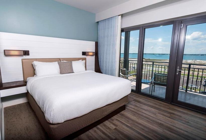 발코니가 있는 스위트, Springhill Suites By Marriott Navarre Beach
