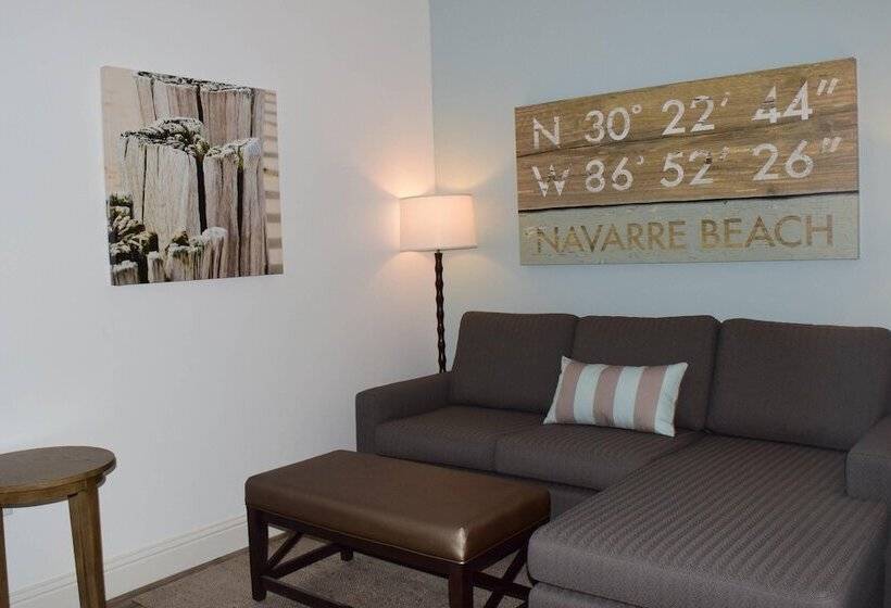 발코니가 있는 스위트, Springhill Suites By Marriott Navarre Beach