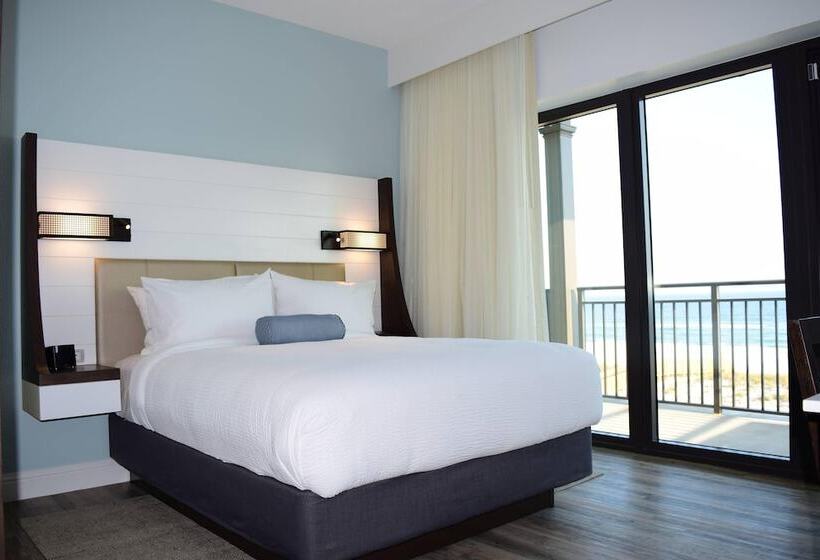 발코니가 있는 스위트, Springhill Suites By Marriott Navarre Beach