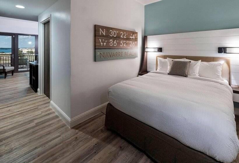 발코니가 있는 스위트, Springhill Suites By Marriott Navarre Beach
