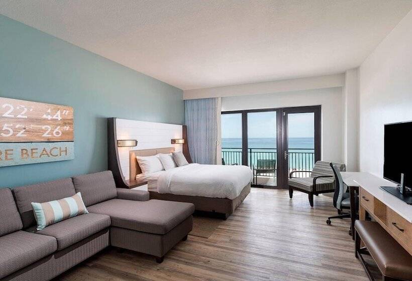 발코니가 있는 스위트, Springhill Suites By Marriott Navarre Beach