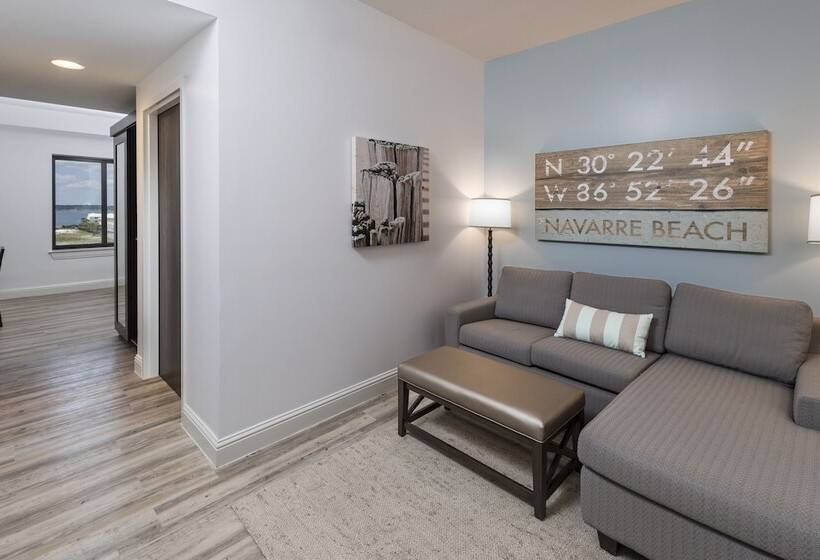 발코니가 있는 스위트, Springhill Suites By Marriott Navarre Beach