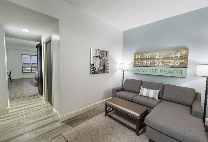 발코니가 있는 스위트, Springhill Suites By Marriott Navarre Beach