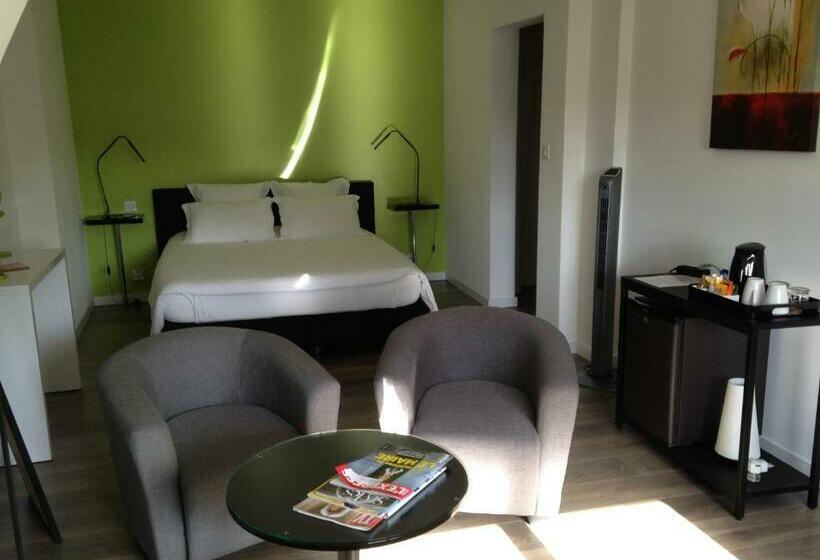 חדר סטנדרט נוף לגינה, Les Chambres Lauryvan