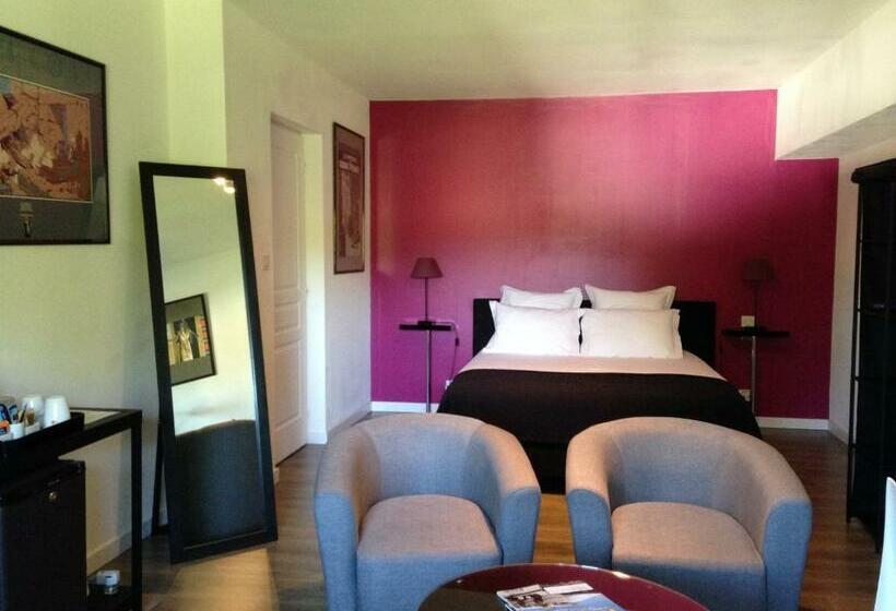 חדר סטנדרט נוף לגינה, Les Chambres Lauryvan