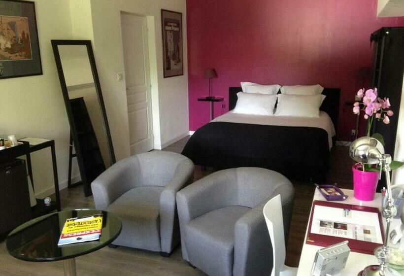 חדר סטנדרט נוף לגינה, Les Chambres Lauryvan