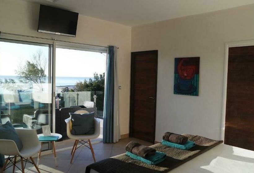 オーシャンビューデラックスルーム, Villa Perle De La Mer