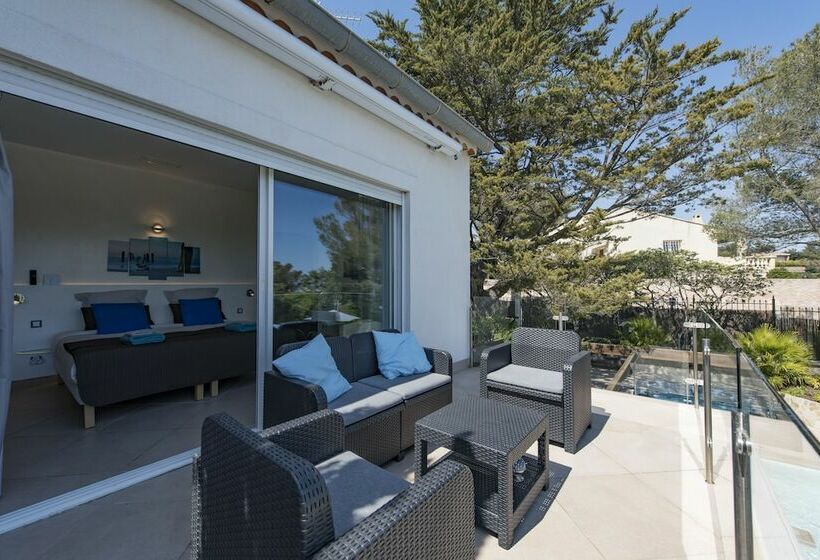 オーシャンビューファミリールーム, Villa Perle De La Mer