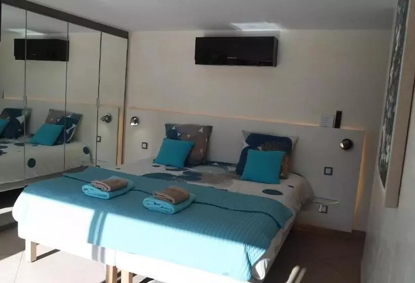 キングサイズベッドのスタンダードルーム, Villa Perle De La Mer