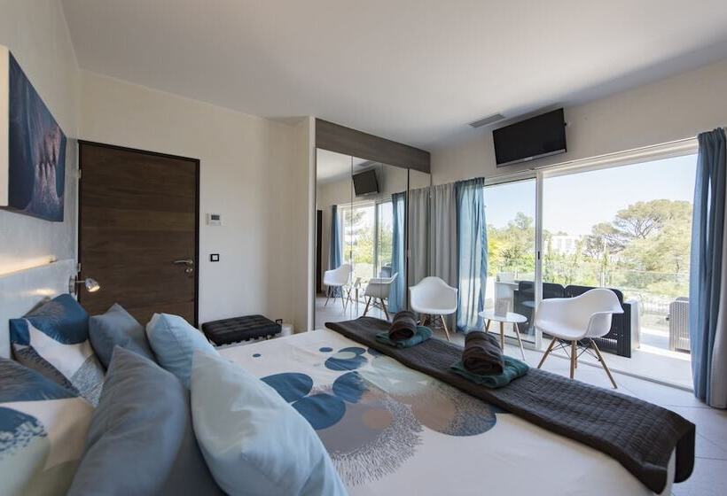 オーシャンビューデラックスルーム, Villa Perle De La Mer