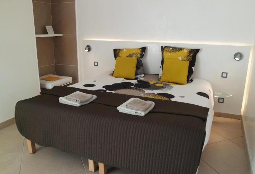 キングサイズベッドのスタンダードルーム, Villa Perle De La Mer