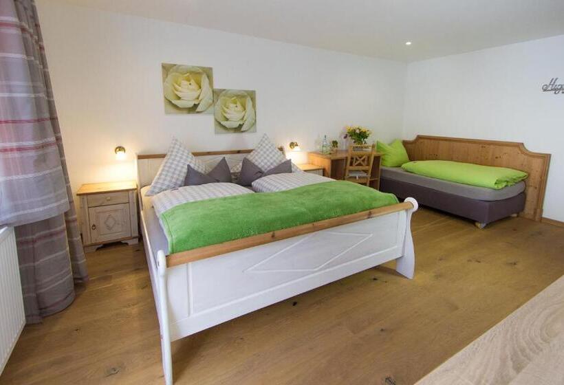 带阳台的三人标准间, Alpenblick