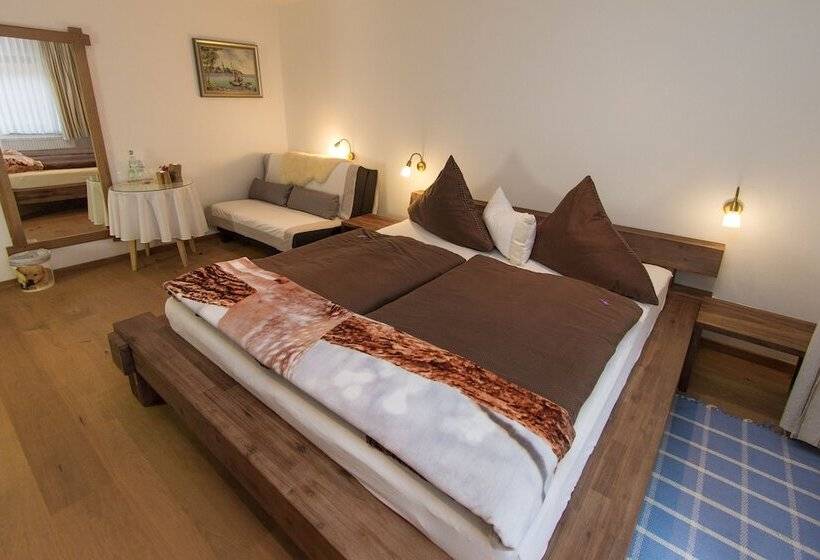 带阳台的三人标准间, Alpenblick