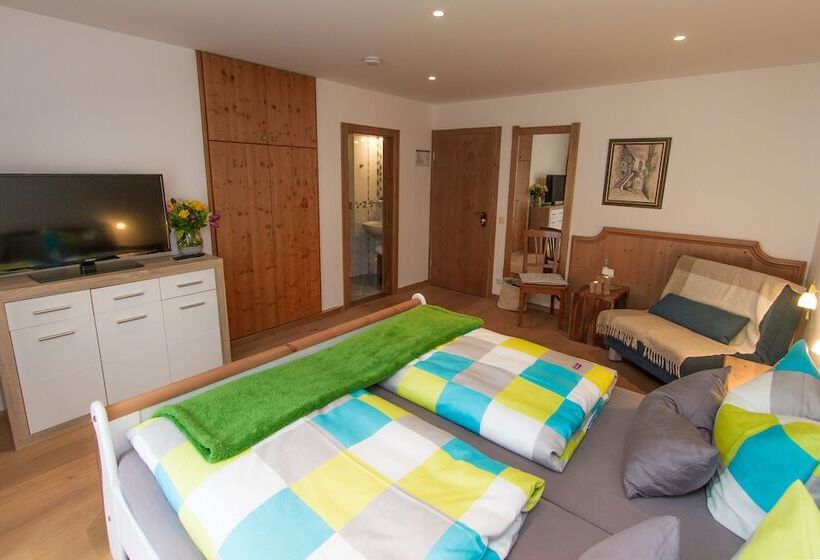 带阳台的三人标准间, Alpenblick