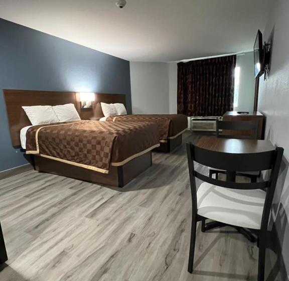 Номер Стандарт 2 Двуспальные Кровати, Relax Inn