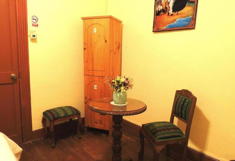 标准单人间共用浴室, Lima Wari Hotel Boutique